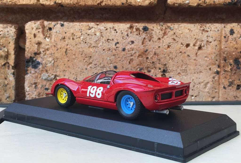 Ferrari Dino (or 246) /S, 1967 Targa Florio (#198, Jonathan Williams & Vittori Venturi)