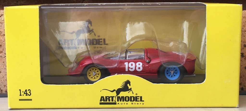 Ferrari Dino (or 246) /S, 1967 Targa Florio (#198, Jonathan Williams & Vittori Venturi)