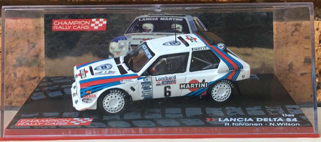Lancia Delta S4, 1985 (#6, H. Tolvonen & N. Wilson)