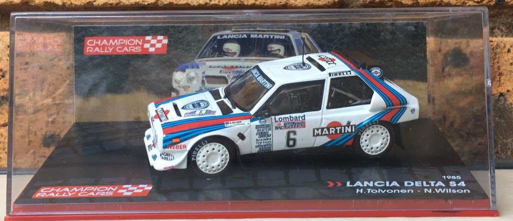 Lancia Delta S4, 1985 (#6, H. Tolvonen & N. Wilson)