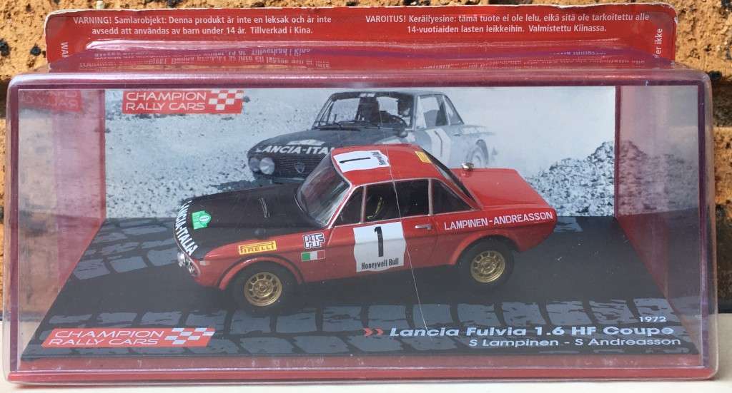 Lancia Fuliva 1.6 HF Coupe, 1972 (#1, S. Lampinen & S. Andreasson)