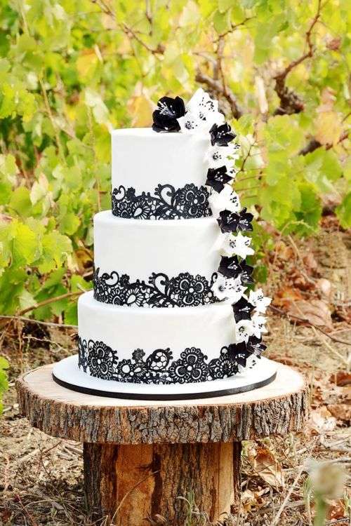 Edible lace (Ready made) for cake decorating- Oriel