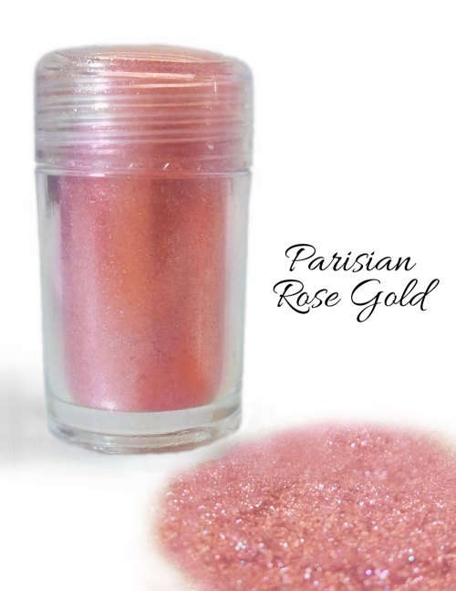 Diamond lustres for cake decorating - Parisian Rose Gold- 10ml