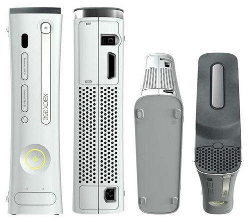 Chipped XBOX 360 Console