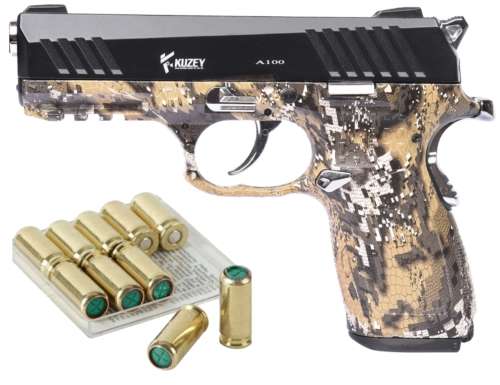 Kuzey A100 Camo Blank Gun (with 10 Blanks)