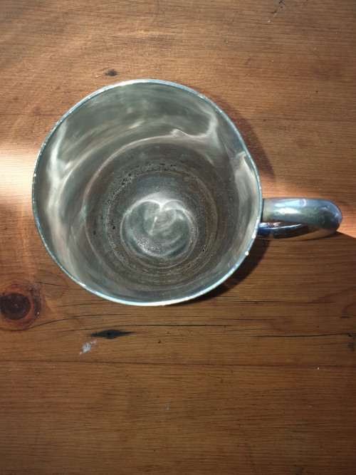 SAR ( South African Railways) silver plated beer tankard