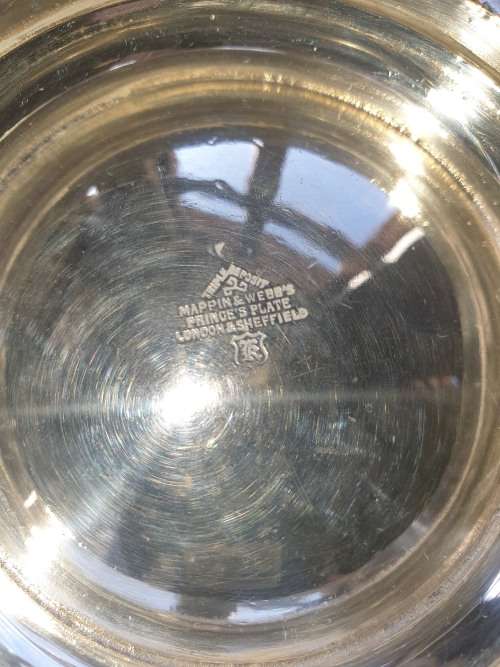 SAR ( South African Railways) silver plated beer tankard