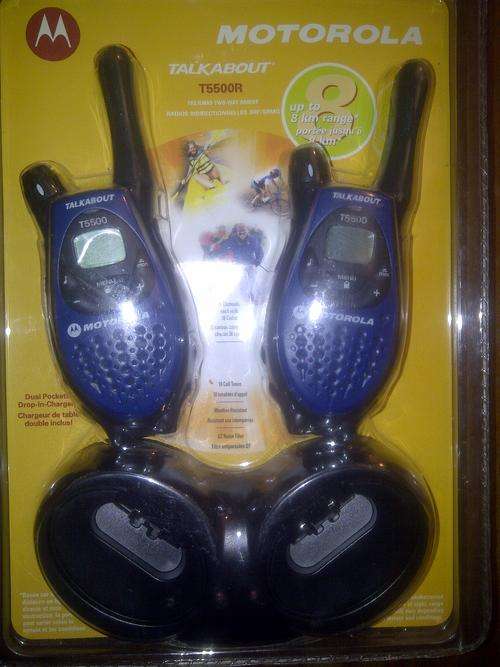 MOTOROLA T5500R TALKABOUT