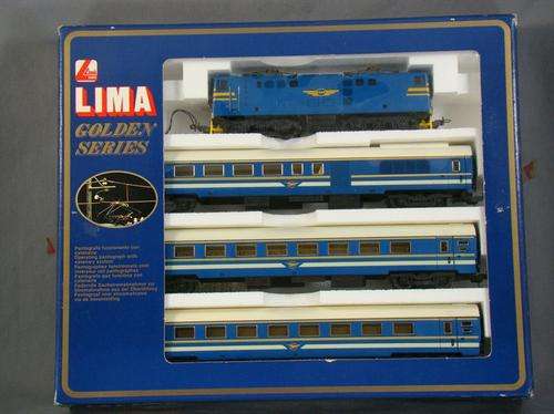 HO LIMA SAR BLUE TRAIN SET - GOLDEN SERIES BOXED