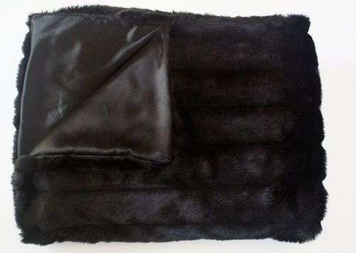 Cotton Boutique Bear Fur Throw Blanket