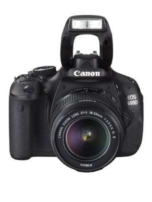 Canon EOS 600D Digital SLR Camera with EF-S 18-55mm f/3.5-5.6 IS II Lens
