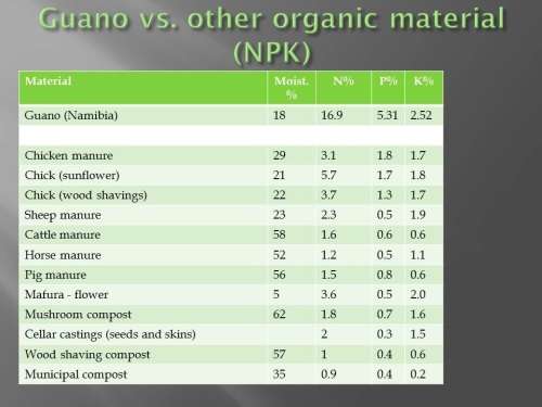 Organic Certified Seabird Guano Liquid  25 Litres for R65000 (Concentrated - Dilute 140)