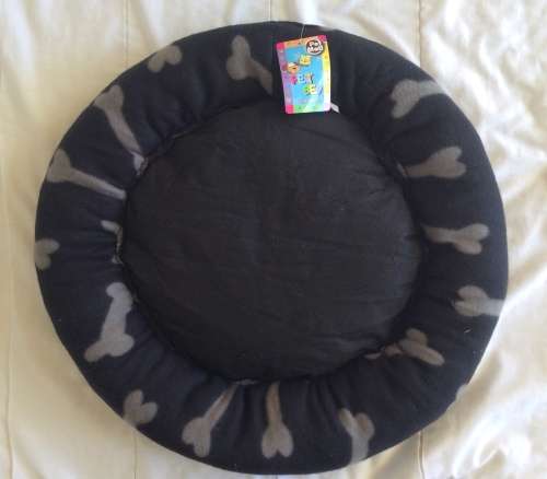 Pets Bed - Fleece round - Size 59cm Diameter