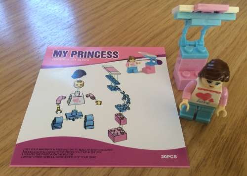 Building Blocks for Kids (My Princess) Set of 6 ''SPECIAL''  Total 111 Pieces (No AA069-55)