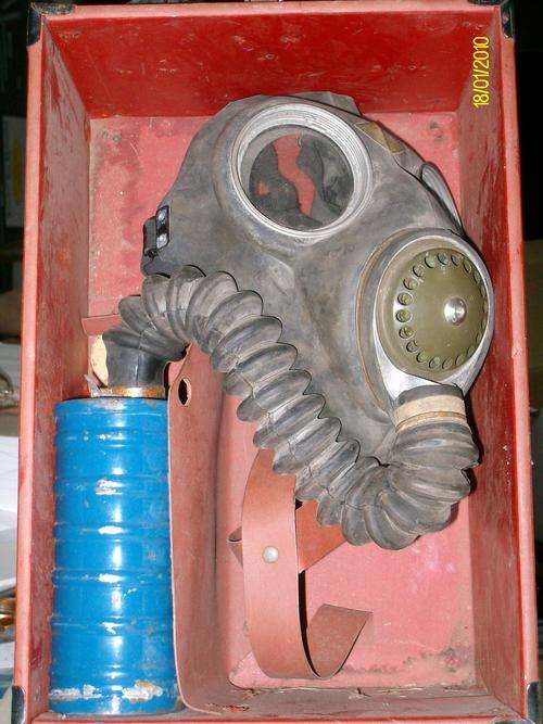 Antique Mine Gas Mask