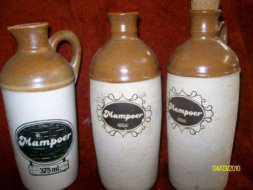Old Mampoer Bottles