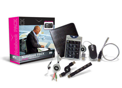 Canyon Notebook Pack Notebook Pack: Numeric Key Pad, USB Lamp, Mini Mouse, AM-AF Cable, 4 ports Hub,