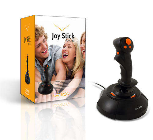 Canyon Gaming Joystick PC - Vibration Feedback with 4 Button control