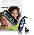 Canyon MP3 Player - 2GB Voice recording and FM tuner, USB - Black