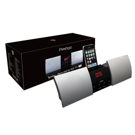 Prestigio IPod/IPhone -Docking station complete Touch sensitive controls. Remote control