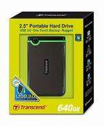 Transcend StoreJet 25M3 Series - 640GB 2.5"  External HDD -  USB 3.0 USB Power-Military Drop