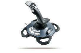 Logitech Wingman Force 3D Pro Joystick-12 Progr Buttons,Rapid Fire Trigger, Force Feedback