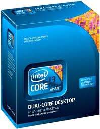 Intel Core i3 540 -3.06GHz Dual Core, Socket 1156, 4MB L3, DMI Bus, 32nm BX80616I3540
