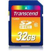 Transcend High Performance Secure Digital HC Class 10 Flash Memory -32GB SD TS32GSDHC10