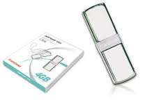 Transcend JetFlashV85 USB 2.0 Compliant Flash Drive 4GB Silver, USB Boot  Zinc Alloy Body TS4GJFV85