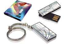 Transcend JetFlashV90 USB 2.0 Compliant Flash Drive 8GB Classic Finish -TS8GJFV90C