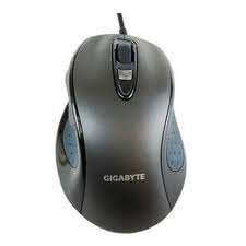 GIGABYTE M6800 Gaming Series Mouse -Black/Silver, Dual Lense6 Button Scroll Wheel, USB GM-M6800