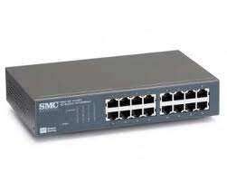 16 Port 10/100 metal switch EZ1016DT