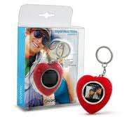 Canyon Digital Photo frame, 1.1 Red heart shape keyring+rechargable battery-CNR-DPF11A