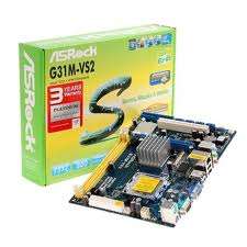 ASROCK G31M-VS2-IntelLGA 775 for Intel Core 2 Extreme / Core 2 Quad / Core 2 Duo /G31M-VS2