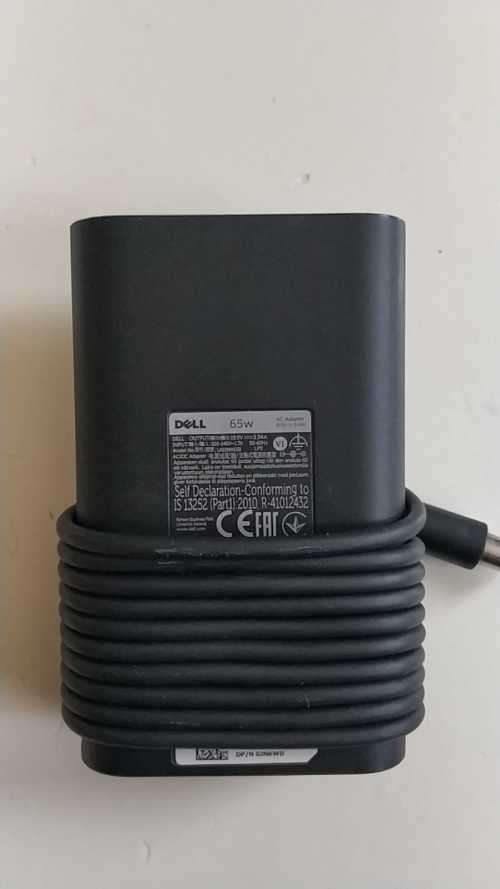 Dell 65W OEM slim laptop charger/power supply