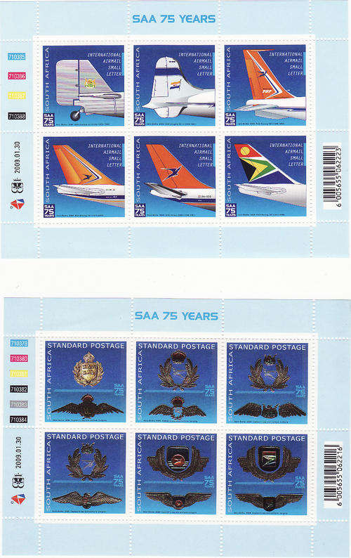 SAA 75 Years Both Sheets