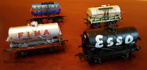 4 x Petrol Tankers (Various Makers) - Job Lot