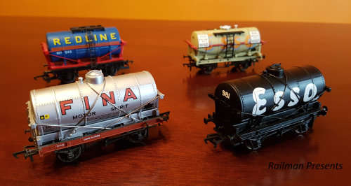 4 x Petrol Tankers (Various Makers) - Job Lot