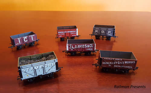 6 x Bachmann Coal Trucks (Job Lot)