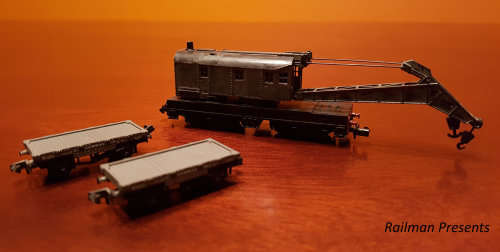 Arnold N Gauge Wrecker Crane & 2 x PECO Trucks (Job Lot)
