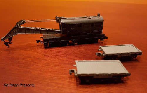 Arnold N Gauge Wrecker Crane & 2 x PECO Trucks (Job Lot)