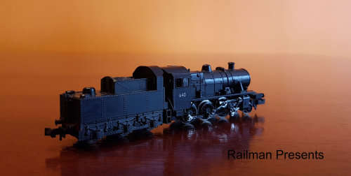 Minitrix  Ivatt Class 2 (2-6-0) Loco & Tender N Gauge Plus 7 x Trucks (Job Lot).