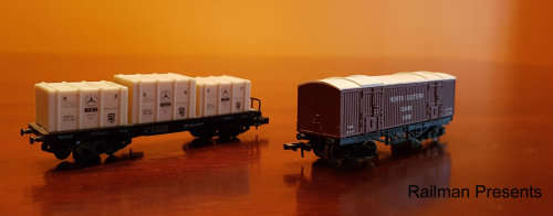 Mixed Traffic N Gauge Trucks x 5 (Job Lot)