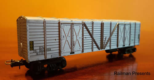 Lima SAR Silver Box Van