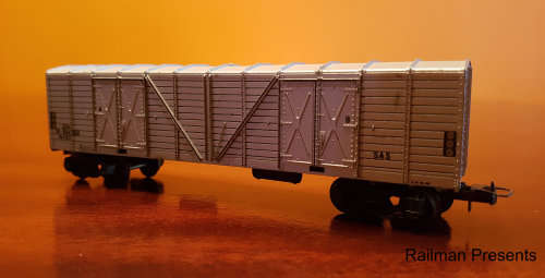 Lima SAR Silver Box Van