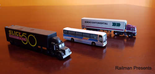 RAILROOM CLEAROUT - 3 x N Gauge Vehicles (Job Lot)