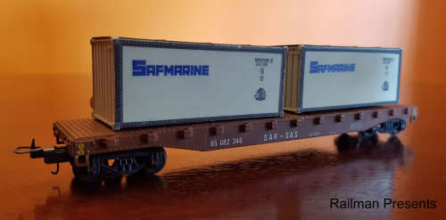 Lima SAR Container Truck - HO Gauge