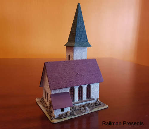 Model Village Chuch & Chapel - (HO Scale)