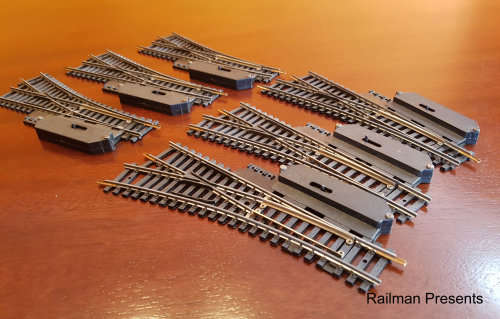 6 x Lima Points for Renovation - HO Scale - (Job Lot)