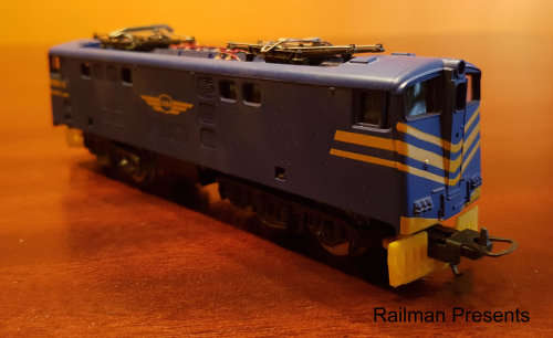 Lima Blue Train Loco - HO Scale